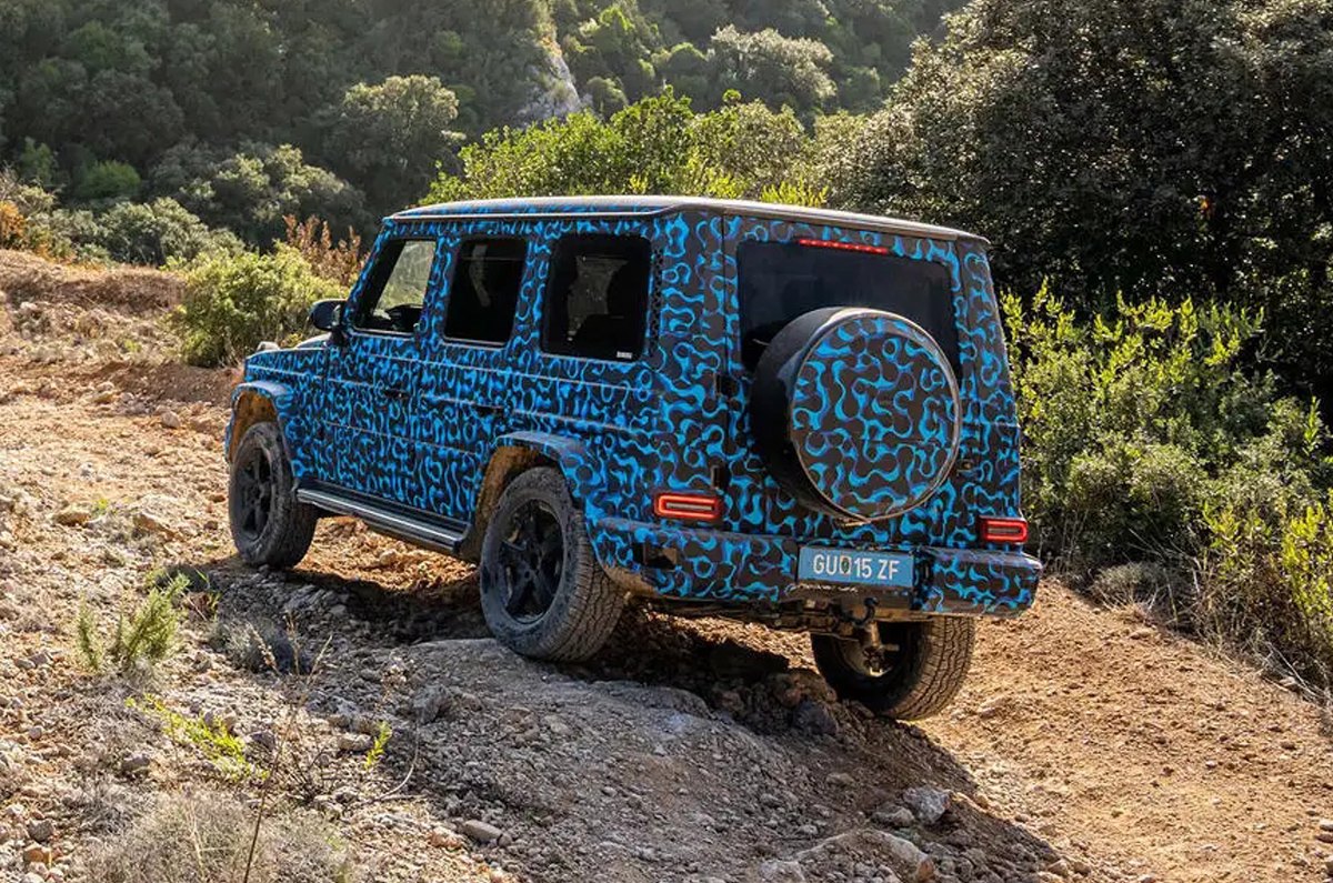 Mercedes EQG prototype